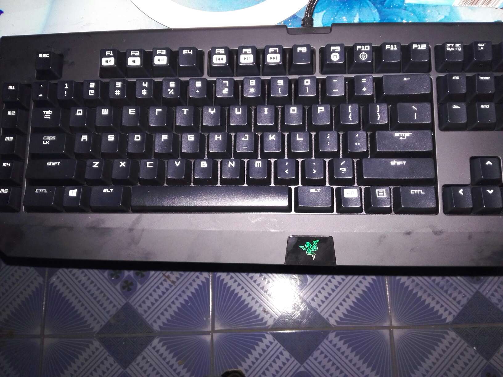 razer 黑寡妇蜘蛛2014机械式游戏键盘点评